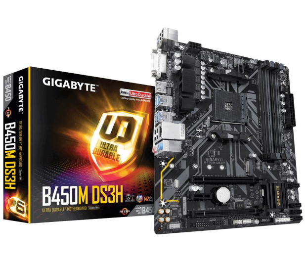 Gigabyte B450M DS3H